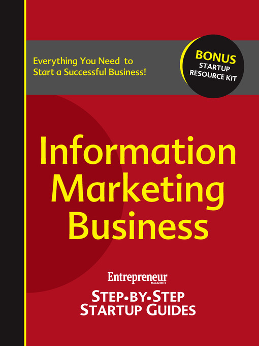 Cover image for Information Marketing Business